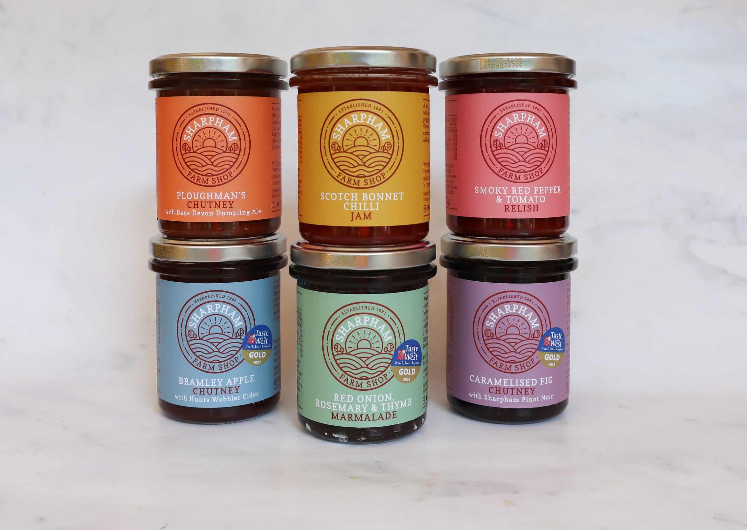 Sharpham Chutney Range