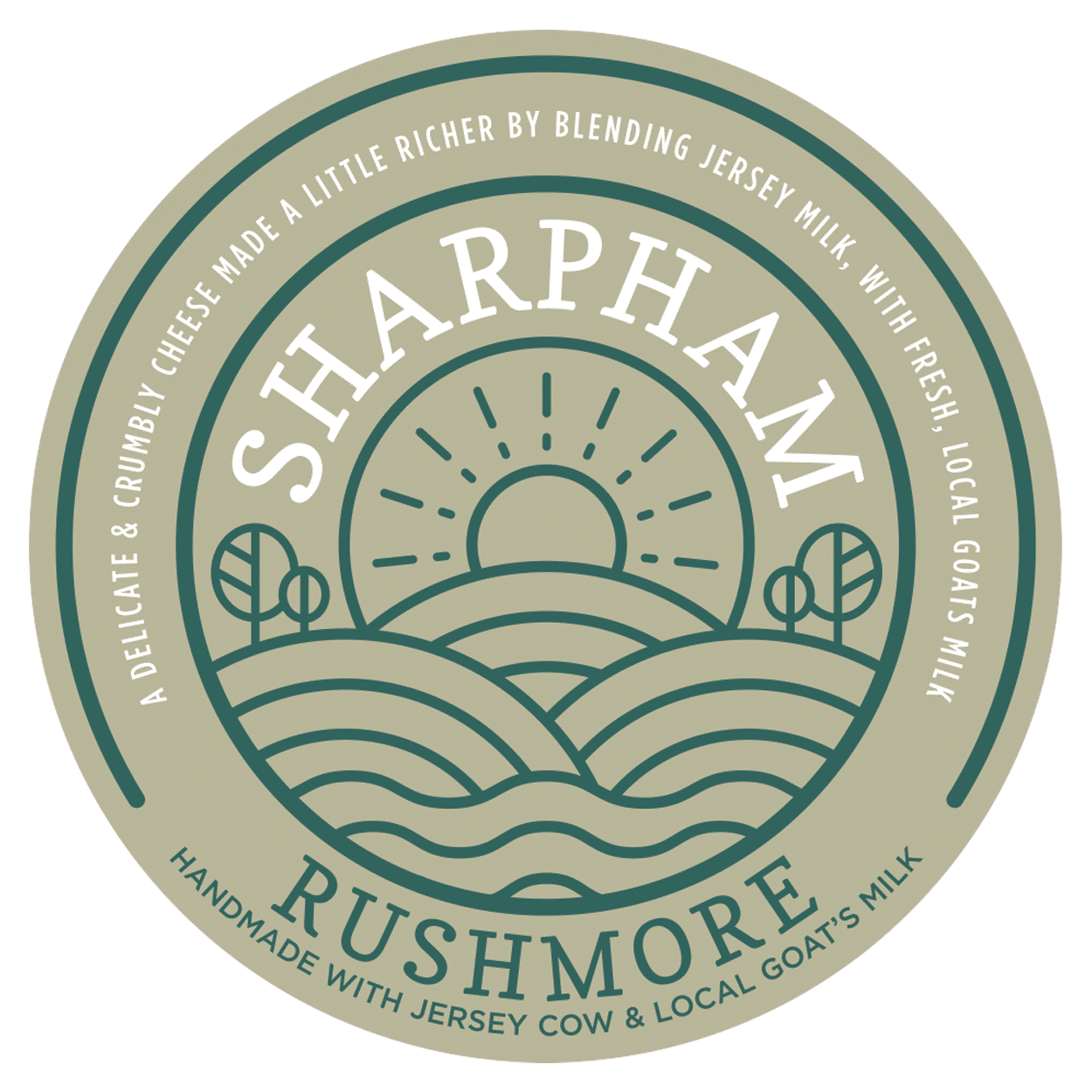 Sharpham Rushmore Logo