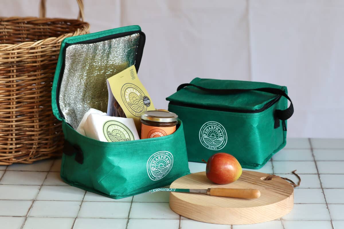 Cool bag green (wide)