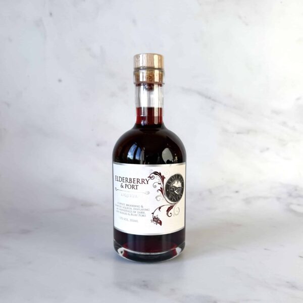 Lyme Bay Elderberry Port Liqueur – 350ml (17% ABV)
