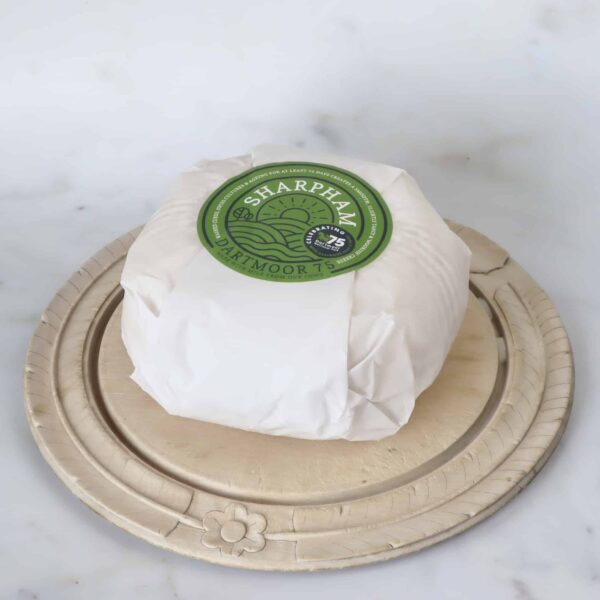 Sharpham Dartmoor 75 Whole Wrapped Cheese